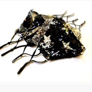 Party in style - Sequin Face Masks - Set of 5 Glitter Sequin Masks